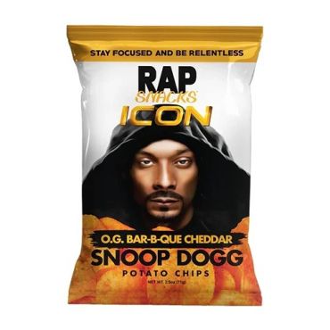Rap Snacks Snoop Dogg Bbq Cheddar, 71G